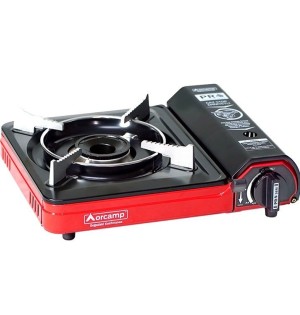 Kırmızı Taşınabilir Kartuşlu Kamp Ocağı