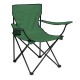 Yeşil Katlanabilir Kamp Sandalyesi | Dayanıklı Çelik Gövde ve Bardaklıklı Model