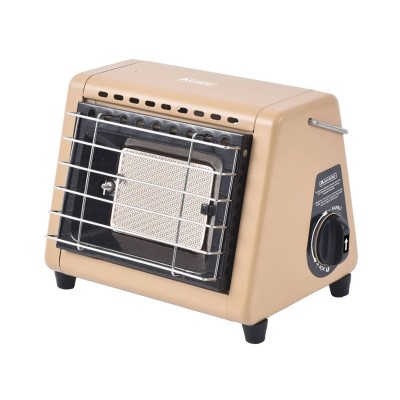 Bej Taşınabilir Kartuşlu Kamp Isıtıcı ve Ocak 