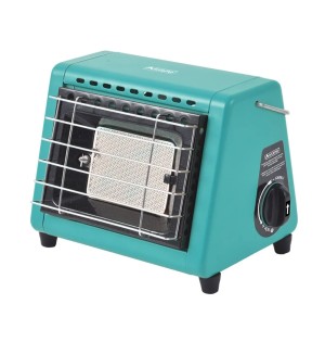 Turkuaz Taşınabilir Kartuşlu Kamp Isıtıcı ve Ocak