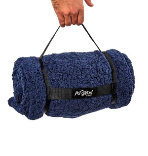 Çift Taraflı Polar Kamp ve Piknik Örtüsü 200x183 cm | Hafif ve Taşınabilir