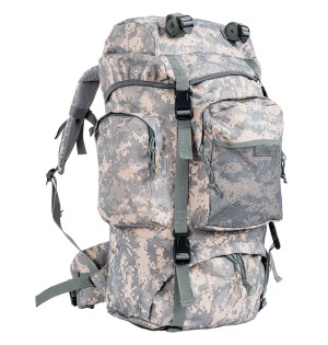 Savage Ventura 70 Litre | Dayanıklı Trekking & Kamp Sırt Çantası Gri Dijital Kamuflaj 