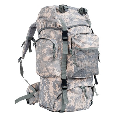Savage Ventura 70 Litre | Dayanıklı Trekking & Kamp Sırt Çantası Gri Dijital Kamuflaj 