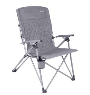 Ayarlanabilir Gri Katlanabilir Kamp Sandalyesi | Ergonomik ve Dayanıklı Model