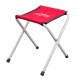 Katlanabilir Kamp Taburesi Kırmızı Hafif Taşınabilir