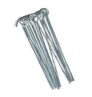 18 cm Çelik Çadır Kazığı 10’lu Paket | Dayanıklı Sabitleme Kazıkları