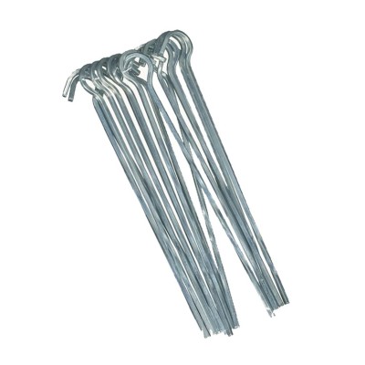 18 cm Çelik Çadır Kazığı 10’lu Paket | Dayanıklı Sabitleme Kazıkları