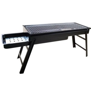 Katlanabilir Çelik Mangal Izgara – Çekmeceli Portatif Mangal Modeli