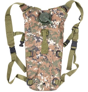 Camelbag 3 Litre | Outdoor Su Torbası & Hafif Sırt Çantası Yeşil Dijital Kamuflaj