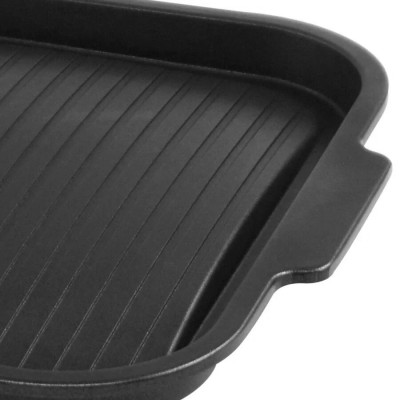 Teflon Yapışmaz Izgara Tavası – Kamp ve Piknik İçin Pratik Pişirme