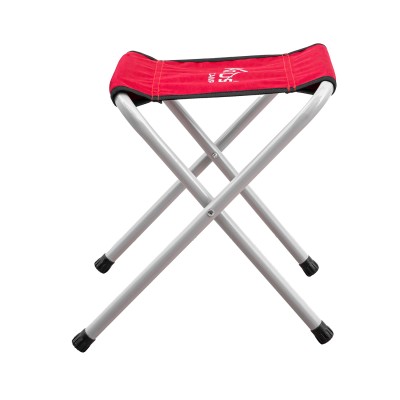 Katlanabilir Kamp Taburesi Kırmızı Hafif Taşınabilir