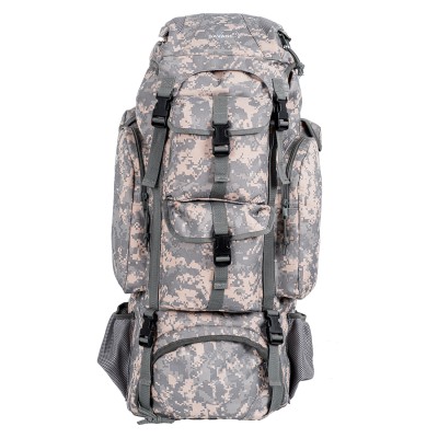 Savage 110 LT Ventura | Ekstra Geniş 110 Litre Trekking & Kamp Çantası Gri Dijital Kamuflaj 