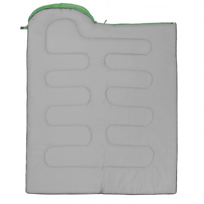 Yeşil- Gri Çift Taraflı Isı Yalıtımlı Kamp ve Uyku Tulumu | Konforlu Zemin Koruma