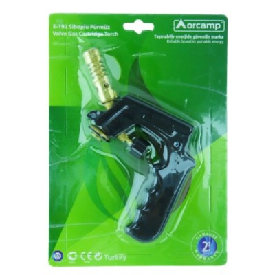 Kamp Kartuş Tüplü Tabanca Tipi Pürmüz Başlığı – Ayarlanabilir Alev