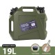 19 Litre Askeri Tip Musluklu Su Taşıma Bidonu | Dayanıklı ve Portatif