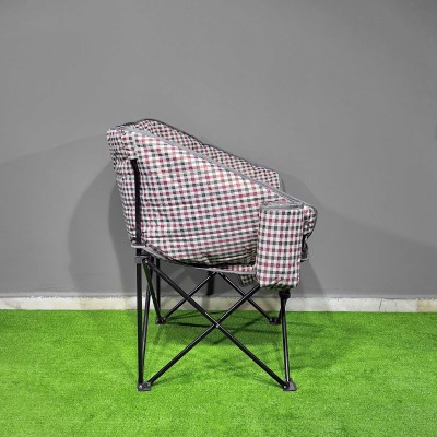 Geniş Oturumlu Katlanabilir Kamp Sandalyesi | Rahat Taşınabilir Koltuk