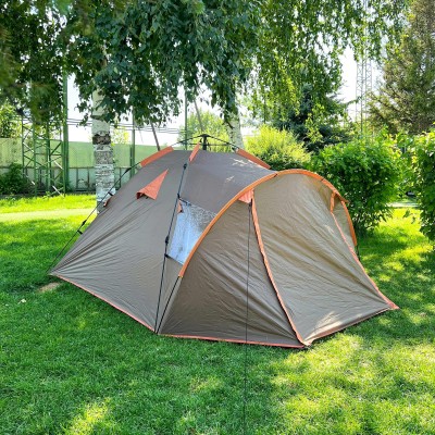 ARG-204 Iglo 3 Kişilik Otomatik 4 Mevsim Kamp Çadırı – Çift Tenteli Bagajlı