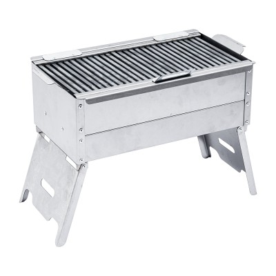 Katlanır Ayaklı Mangal - Argeus - Paslanmaz - Mühürleme Izgaralı - Kül Hazneli