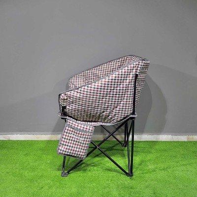 Geniş Oturumlu Katlanabilir Kamp Sandalyesi | Rahat Taşınabilir Koltuk