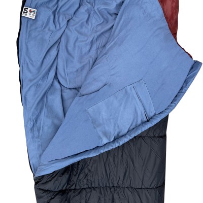 Bordo - Siyah Ultra Soğuk Koşullar Uyku Tulumu -35°C Extreme | Kış Kampı Ekipmanı