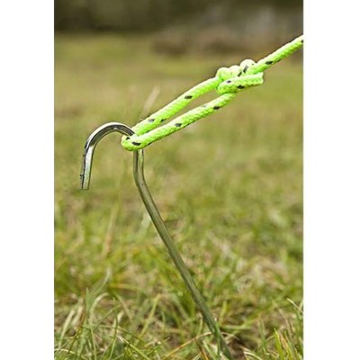 18 cm Çelik Çadır Kazığı 10’lu Paket | Dayanıklı Sabitleme Kazıkları