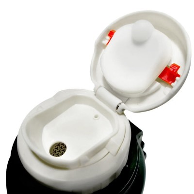 Siyah Taşıma Askılı 2 Litre Vakumlu Çelik Termos