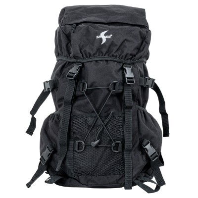 Savage Ventura 75 Litre | Dayanıklı 75L Kamp & Trekking Sırt Çantası Siyah 