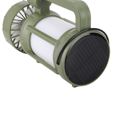 Panther PT-576 Solar Şarjlı Fanlı Kamp Lambası | Çok Fonksiyonlu Aydınlatma