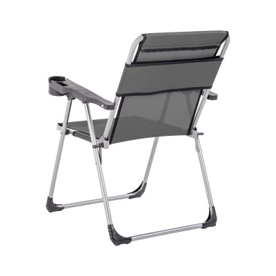 4’lü Kamp Sandalyesi ve Katlanır Masa Outdoor Seti | Taşınabilir Kamp Takımı (Antrasit)