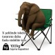 2’li Yeşil Katlanır Kamp Sandalyesi Seti | Outdoor Sandalye