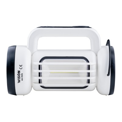 Wison 5 Watt Solar Şarjlı El Feneri & Kamp Lambası | Çift Fonksiyonlu Aydınlatma