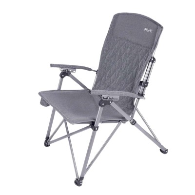 Ayarlanabilir Gri Katlanabilir Kamp Sandalyesi | Ergonomik ve Dayanıklı Model