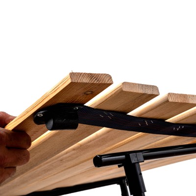 Doğal Ahşap XL Kamp Masası | Taşıma Çantalı Portatif Katlanır Outdoor Masa