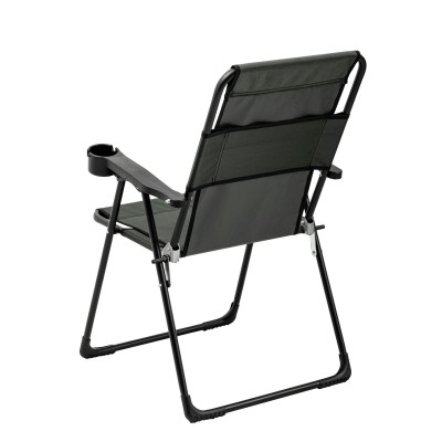 Siyah Kamp Sandalyesi + Katlanabilir Masa + Argeus Taşıma Çantalı Set | Outdoor Set