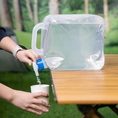 Katlanabilir 12 Litre Su Bidonu – Kamp ve Outdoor Su Taşıma Çözümü