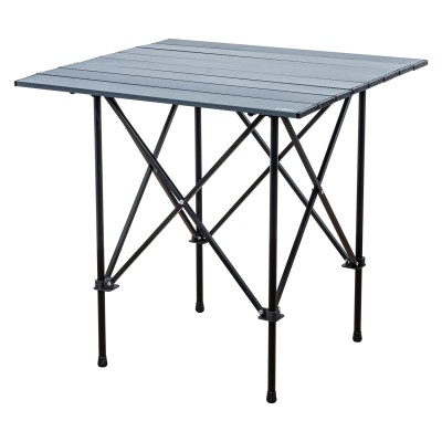 Antrasit Katlanır Kare Alüminyum Kamp Masası | Portatif Outdoor Masa