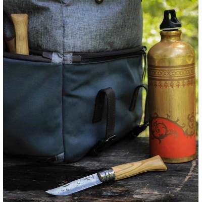 Opinel No:8 Zeytin Ağacı Naturel Çakı | Katlanır EDC Cep Çakısı