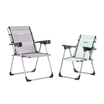 Kamp ve Outdoor Katlanabilir Kolçaklı Sandalye Junior | Taktikal Aksesuar-Su Yeşili