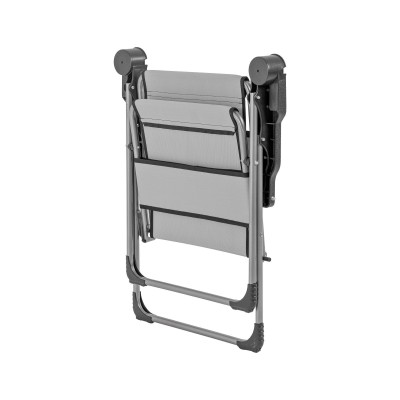Kül Gri  Katlanabilir Bardaklıklı Kamp Sandalyesi | Dayanıklı ve Rahat Kamp Koltuğu