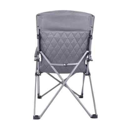 Ayarlanabilir Gri Katlanabilir Kamp Sandalyesi | Ergonomik ve Dayanıklı Model
