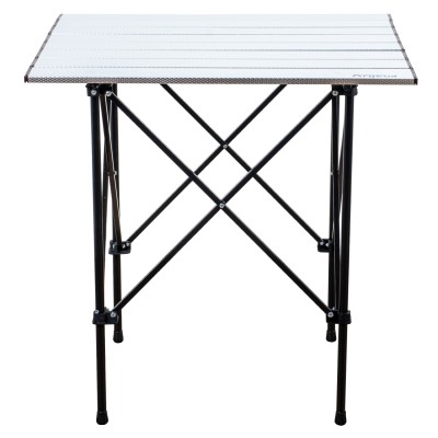 Katlanabilir Kamp Sandalyesi & Portatif Kamp Masası Seti – 4 Sandalye + 1 Masa (Kestane Rengi)