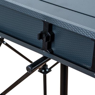 Antrasit Katlanır Kare Alüminyum Kamp Masası | Portatif Outdoor Masa