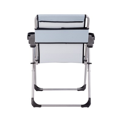 Turkuaz Katlanabilir Bardaklıklı  Kamp Sandalyesi | Dayanıklı ve Rahat Kamp Koltuğu