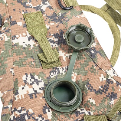 Camelbag 3 Litre | Outdoor Su Torbası & Hafif Sırt Çantası Yeşil Dijital Kamuflaj