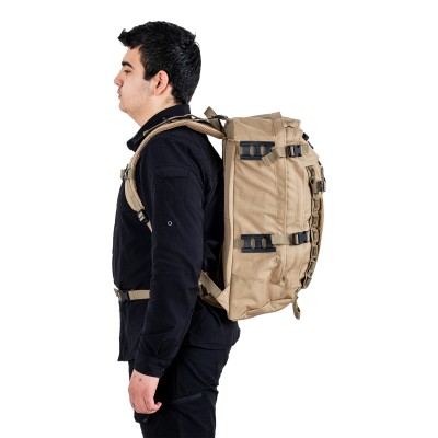 Savage Ventura 50 Litre | 50L Trekking & Kamp Sırt Çantası – Dayanıklı Outdoor Çanta Kum