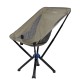 Katlanabilir Kamp Taburesi Hafif Taşınabilir Dayanıklı-Haki