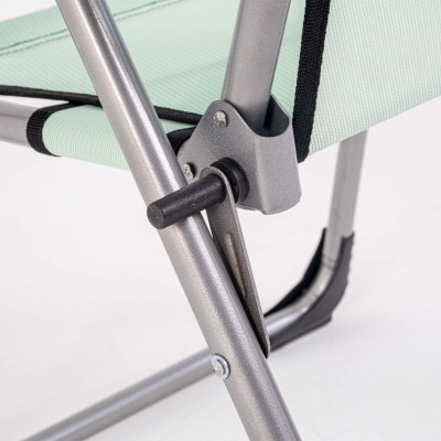 Kamp ve Outdoor Katlanabilir Kolçaklı Sandalye Junior | Taktikal Aksesuar-Su Yeşili