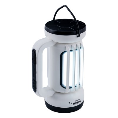 Wison 5 Watt Solar Şarjlı El Feneri & Kamp Lambası | Çift Fonksiyonlu Aydınlatma