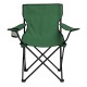 Yeşil Katlanabilir Kamp Sandalyesi | Dayanıklı Çelik Gövde ve Bardaklıklı Model