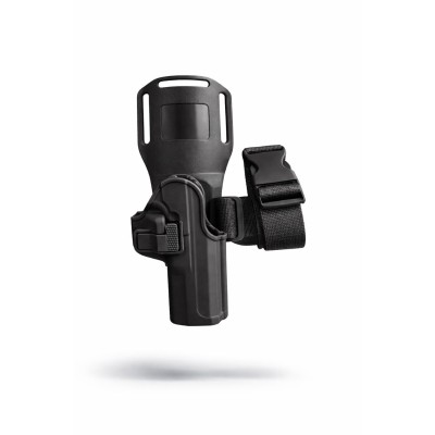 Alçak Taşıma  Taktik Drop Leg Polimer Tabanca Kılıfı Siyah -Uykuluk Tipi